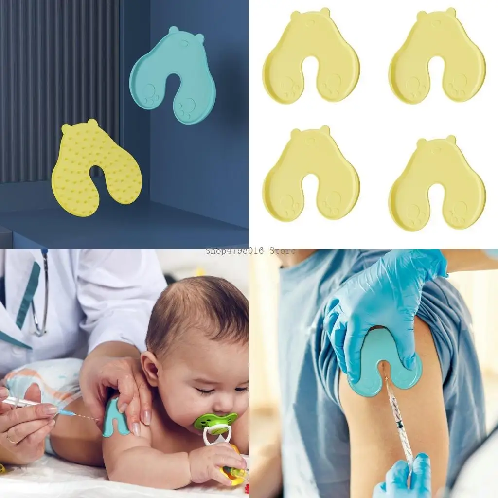 

4pcs инъекционные участки. Пласти помощи в облегчении для кожи. Пласти помощи в вакцинации.