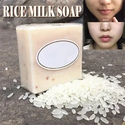 Thailand Rice Milk Soap Original Handmade Bath Soap Rice Milk Whitening Soap Goat Milk Soap Rice Soap For Body Whitening