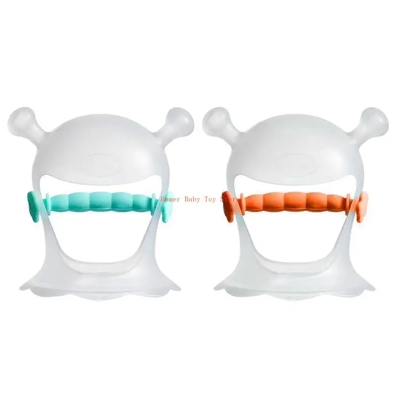 

J0PF Finger Guard Wristband Baby Healthy Product Prevent Hand Guard Teether