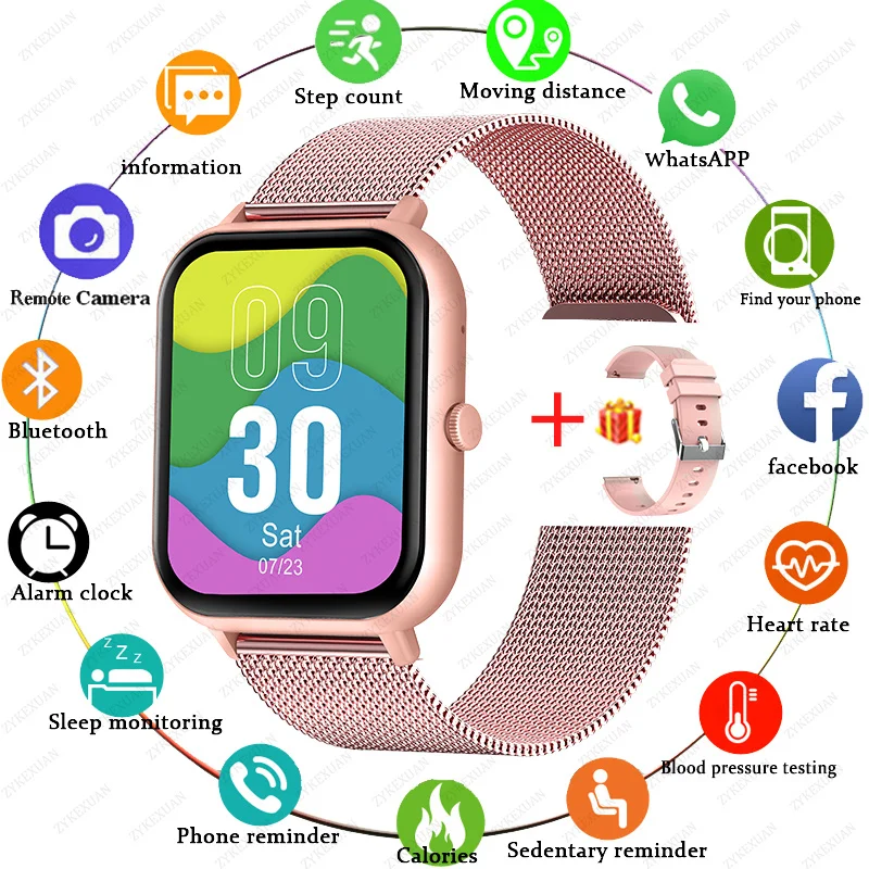 Montre intelligente d'appel Bluetooth pour hommes et femmes, fréquence cardiaque, oxygène sanguin, assistant vocal 2025 +, montre intelligente de sport pour dames, Xiaomi, nouveau, 100