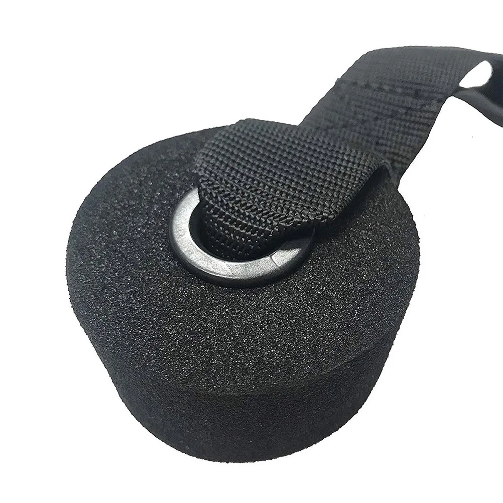 

4pcs Home Fitness Exercise Resistance Band Door Thick Pad Wear-Resistant Strong Black Training Strap
