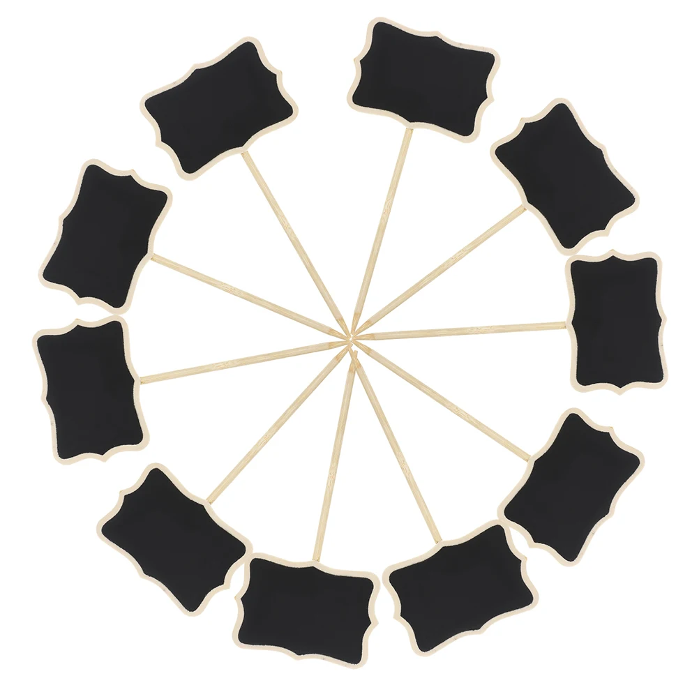 20 Pcs Chalk Small Blackboard Insert Buffet Food Labels Cake Sign Baby Shower Cheese
