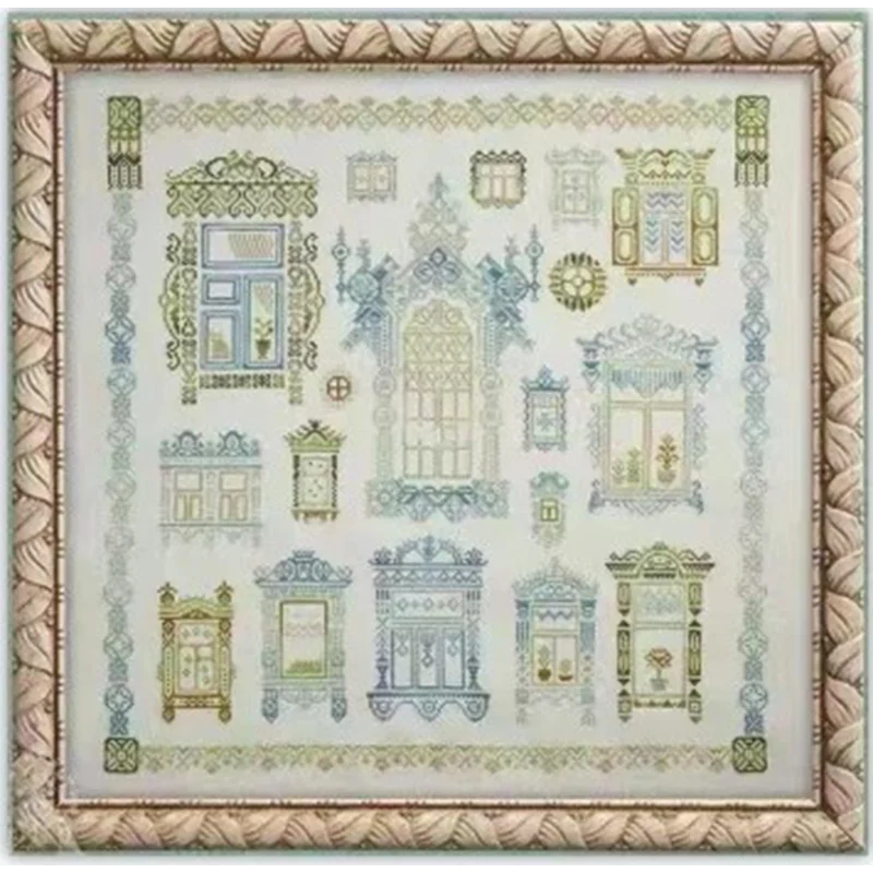 7099 Kreuz stich setzt Kreuz stich Gemälde 14ct 18ct Stich Kreuz stich Kit Stickerei Nadel Kunst & Handwerk komplettes Kit Hobby