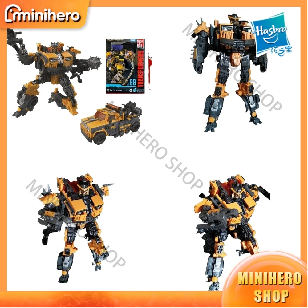 

In Stock Original Hasbro SS Series BATTLETRAP ROTB V-Class Transformation Toy Super Action Figure Articulated Collectible