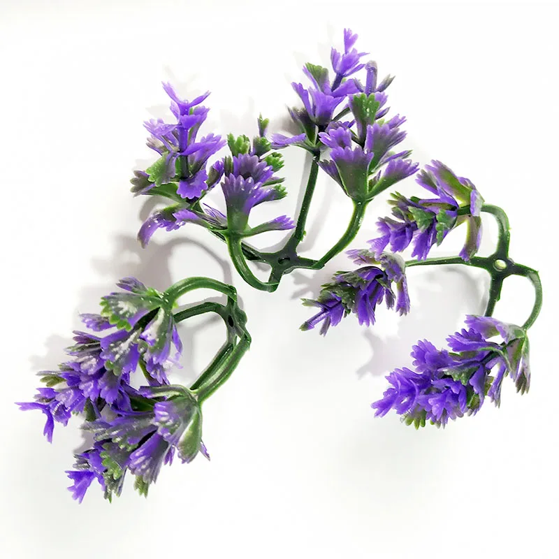 100g Bonsai decoration accessoriesWedding home decor DIYartificial plastic fake plants grass artificial flowers image 3