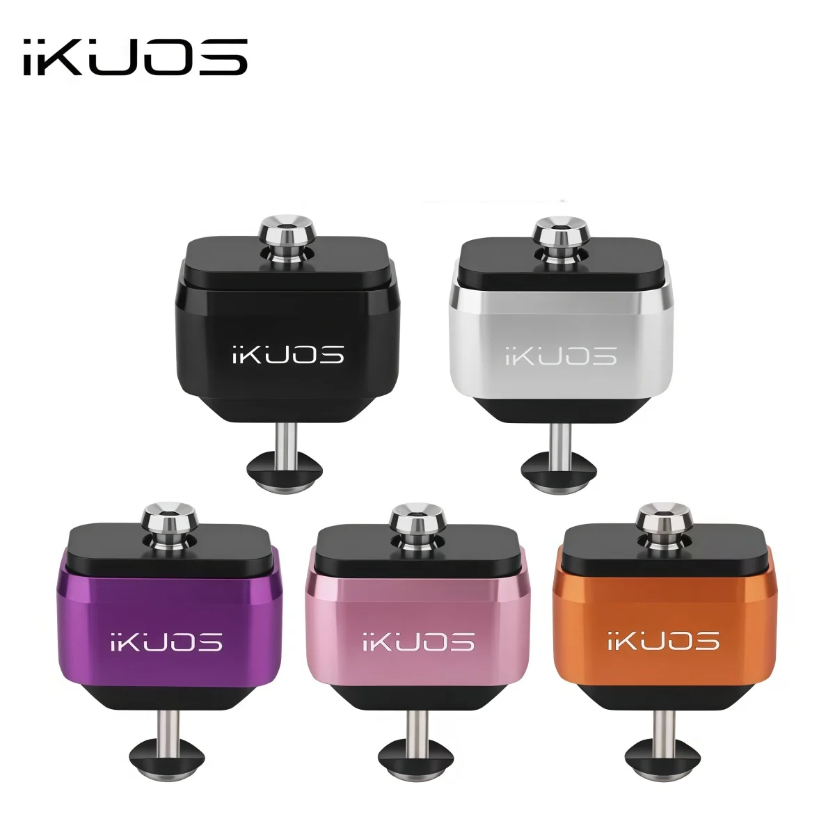 IKUOS Rear Shock Absorber For Brompton Folding Bike P Line/T Line/2025 C Line 12-Speed– Titanium Axle Comfort / Sport Elastomer