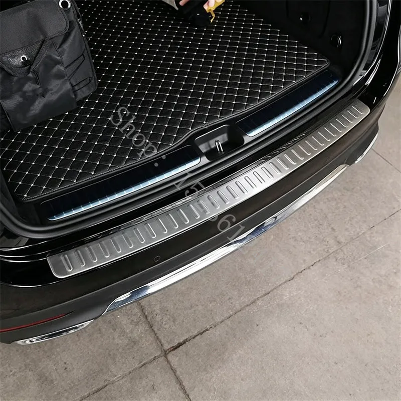 For Mercedes Benz GLS GLE Class W167 V167 GLE350 GLE450 GLE300 400 2020-2026 Car Accessories Rear Trunk Sill Guard Plate Trim