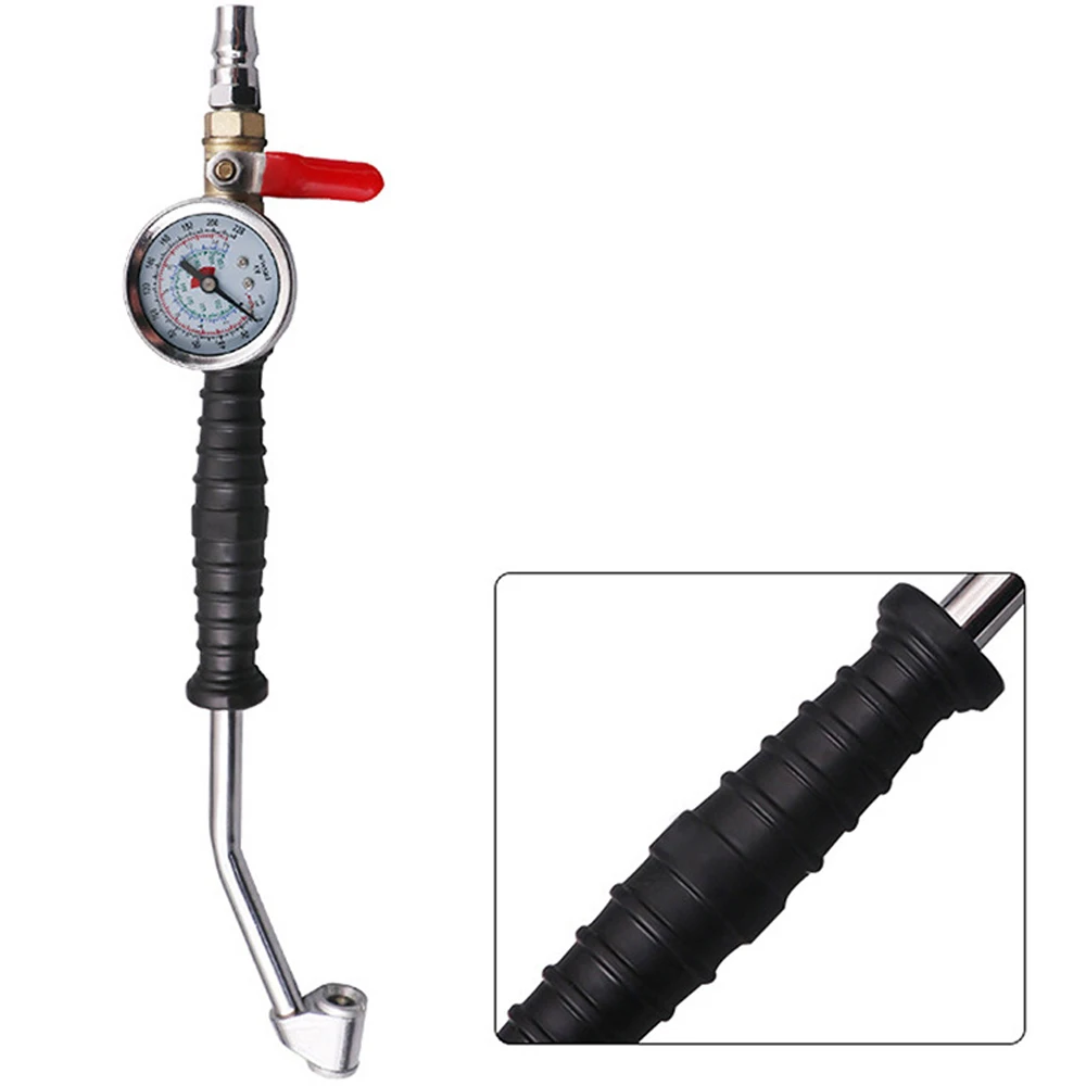 220PSI Air Tyre Pressure Inflator Gauge Valved Compressor Car Van Bike Tire Inflador Neumatico Calibrador De Presion Auto Parts
