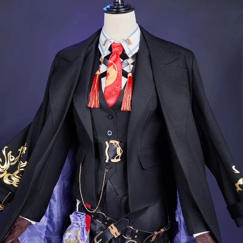 

Cos-Mart Game Arknights Vulpisfoglia Cosplay Costume Honeysuckle Suzuran Tail Black Uniform High Quality Clothing Women’s Wear