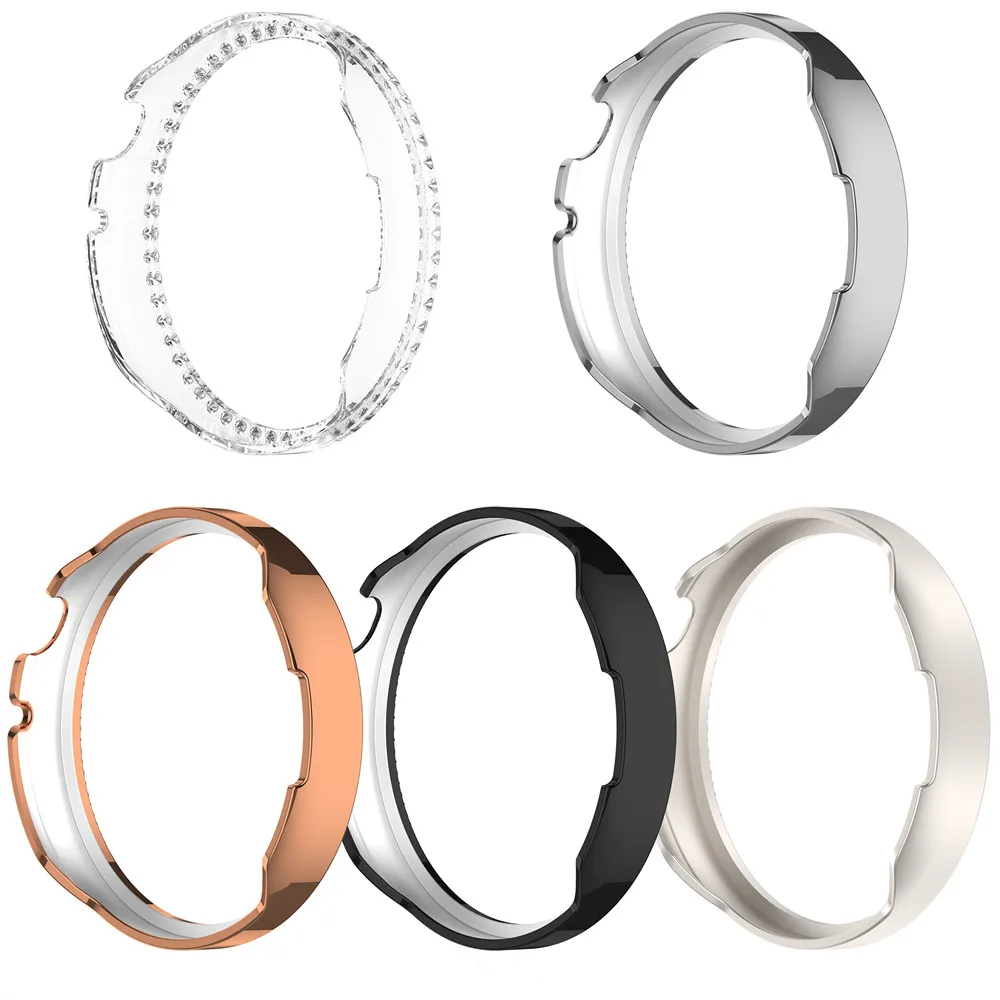 

Защитный чехол для часов Honor Watch Fit Elegant Edition, ремешок для умных часов, покрытие из ПК, блестящий защитный бампер, рамка, чехлы