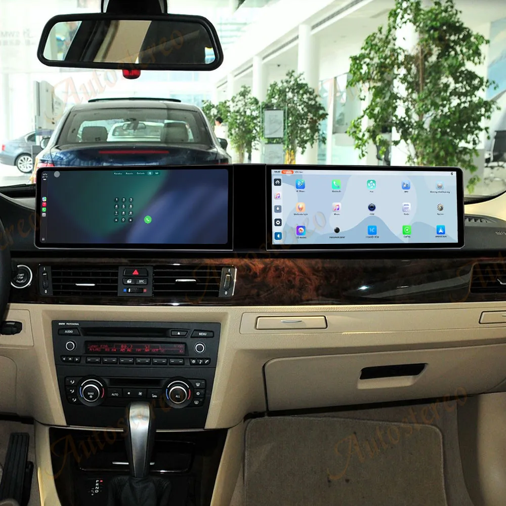 شاشة مزدوجة Android14 ID9 راديو السيارة Carplay شاشة لسيارات BMW 3 Series E90 E91 E92 E93 مشغل وسائط متعددة GPS وحدة الملاحة الرئيسية #4