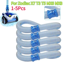 1-5Pcs Swimming Pool Cleaner Lock Hose Kit Rubber Pool Vacuum Cleaning Pipe for Zodiac X7 T3 T5 MX6 MX8 Swimming Pool Accessory