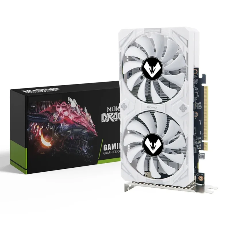 SOYO Weltpremiere AMD Radeon RX6500XT 4G Grafikkarte GDDR6-Speicher, HDMI-kompatibel OpenGL 4.6 DirectX 12 für Gaming-Computer