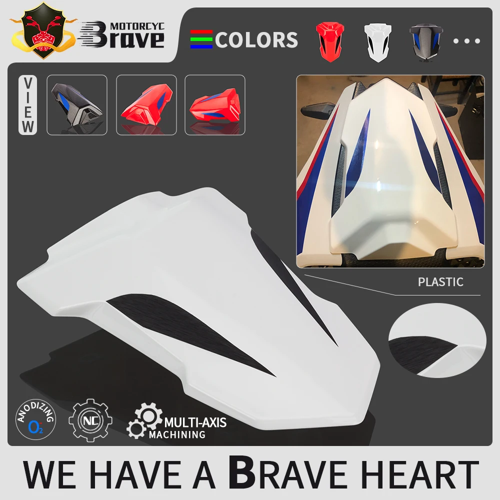 

For BMW S1000RR 2019 2020 2021 2022 Motorcycle Pillion Rear Seat Cover Cowl Solo Fairing S 1000 RR S1000 1000RR R R