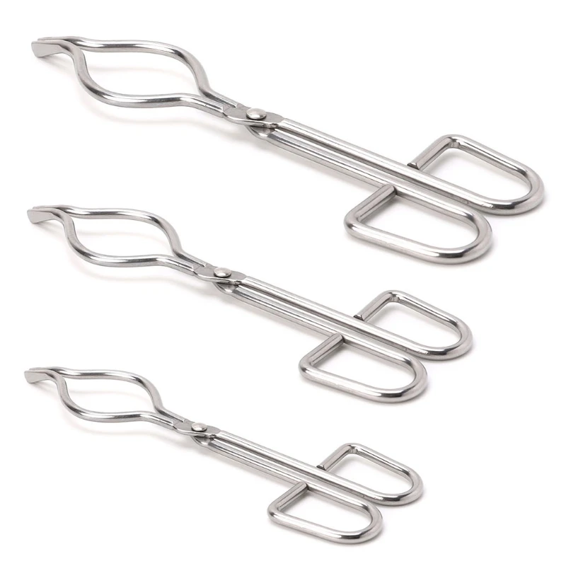 Foundry Tongs Stainless Steel Crucible Metal Refining Casting Tool Crucible Tongs Labwares Lab Tools