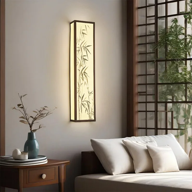

Wall lamp, new Chinese style, living room, background wall, Chinese style, Zen, design