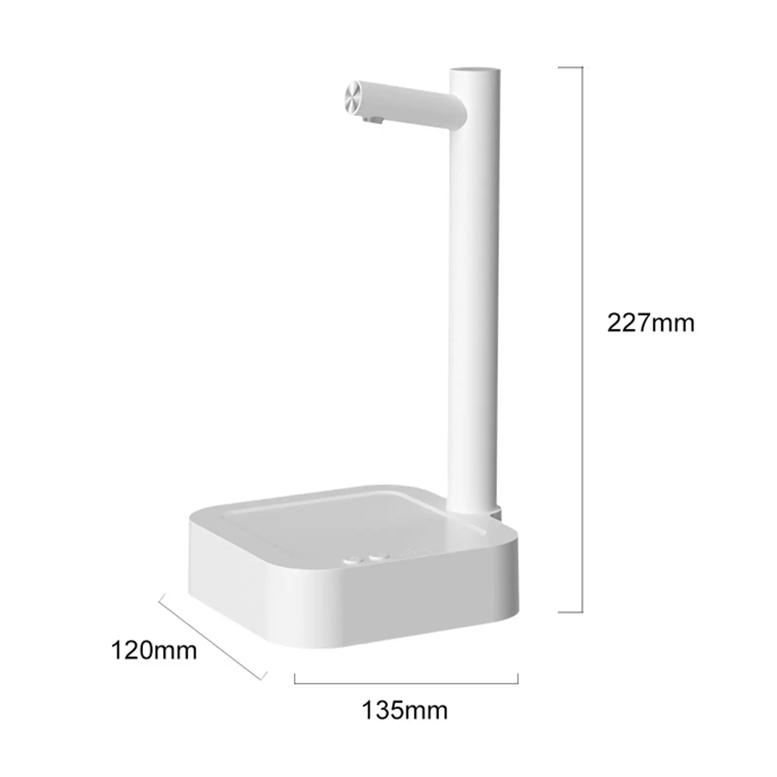 Desktop-Spender Smart abnehmbare automatische Arbeits platte Multifunktions abnehmbare Wasserpumpe für Camping Büro Home Indoor-Reisen