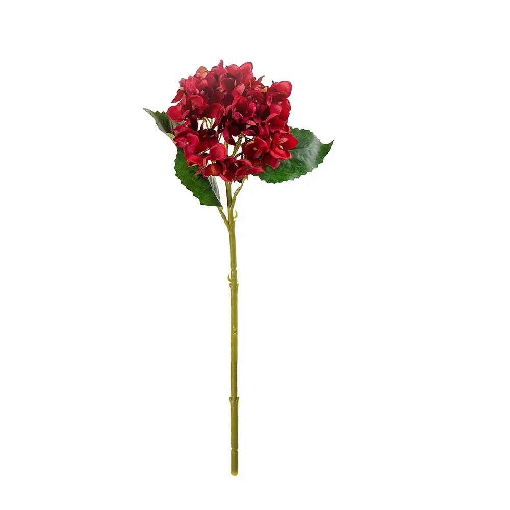 13colors artificial flowers hydrangea branch home wedding decor autum silk plastic flower diy flower bouqet party decoration