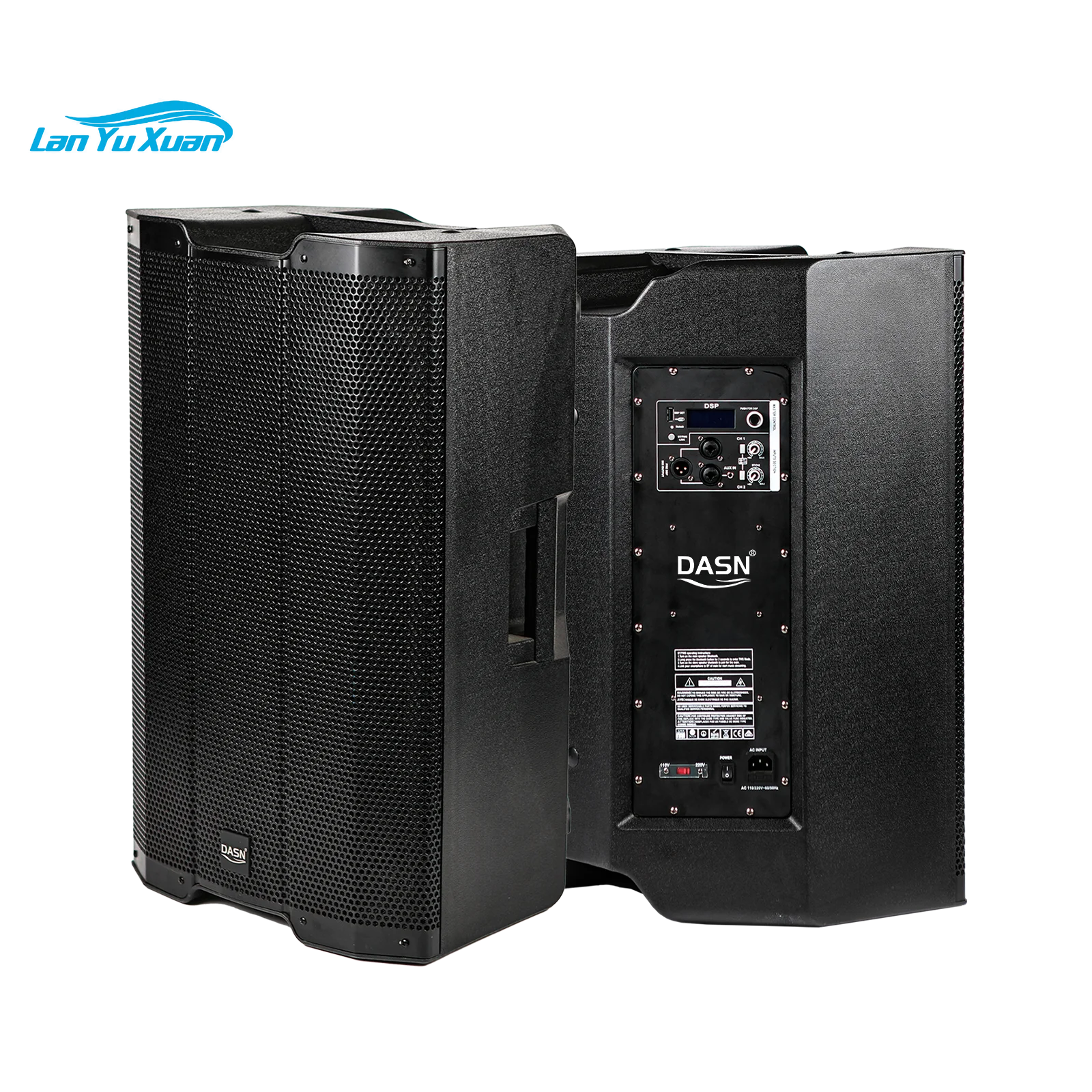 

DASN DNA15DC 15 Inch 500W RMS DSP Professional Active Plastic Full Frequency DJ Stage sound Home theatre Powered PA Speaker
