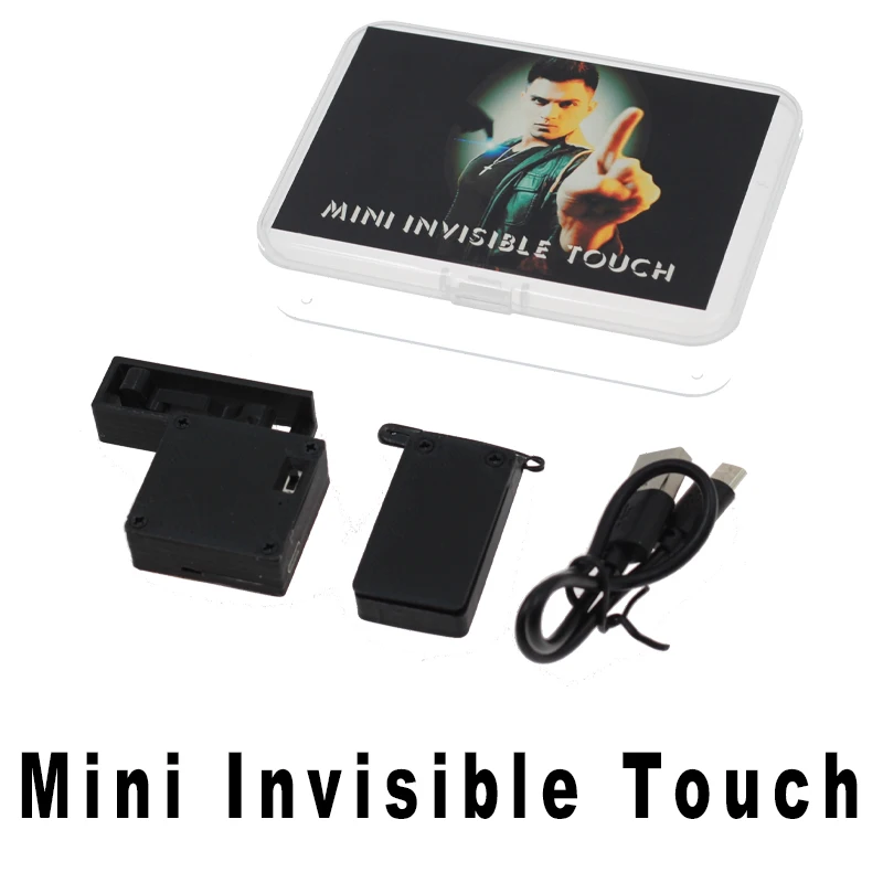 Mini Invisible Touch Rechargeable Magic Tricks PK Touch Remote Control Magia Spectro Touch Close Up Gimmicks Mentalism Props