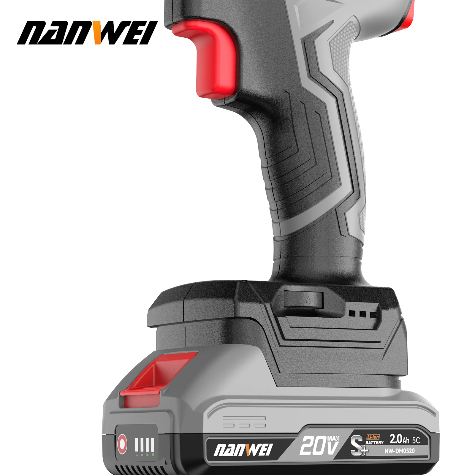 High Quality Lithium Battery Power Tool Set 600ML Cordless Brushless Caulking Gun Sealant Gun