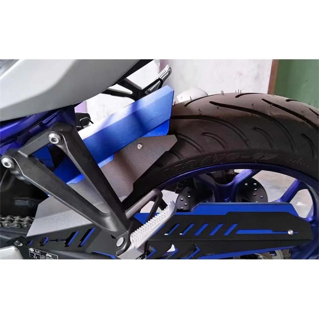 For Yamaha YZF-R3 YZF R3 Retrofitting rear fender of chain cover box protective cover set