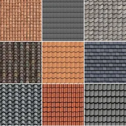 2pcs 21*28CM Self-adhesive Miniature House Roof Corrugated Paper Simulation Roof Tile Sticker DIY Model Making for Diorama