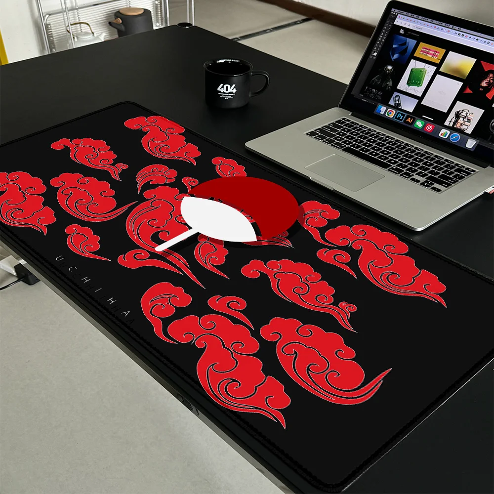 HD XXL 40x90cm Uchiha Itachi N-Naruto Mouse Pad E-sports Gamers Pc accessories Gaming Rubber Keyboard expand Desk Mat Mouse pads - Image 3