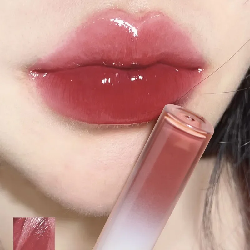 NOVO Double-ended Lip Glazuur Blijvende non-stick Cup In De Film Spiegel Lippenstift Sexy Matte Naakt kleur Schoonheid Lipgloss Make-Up