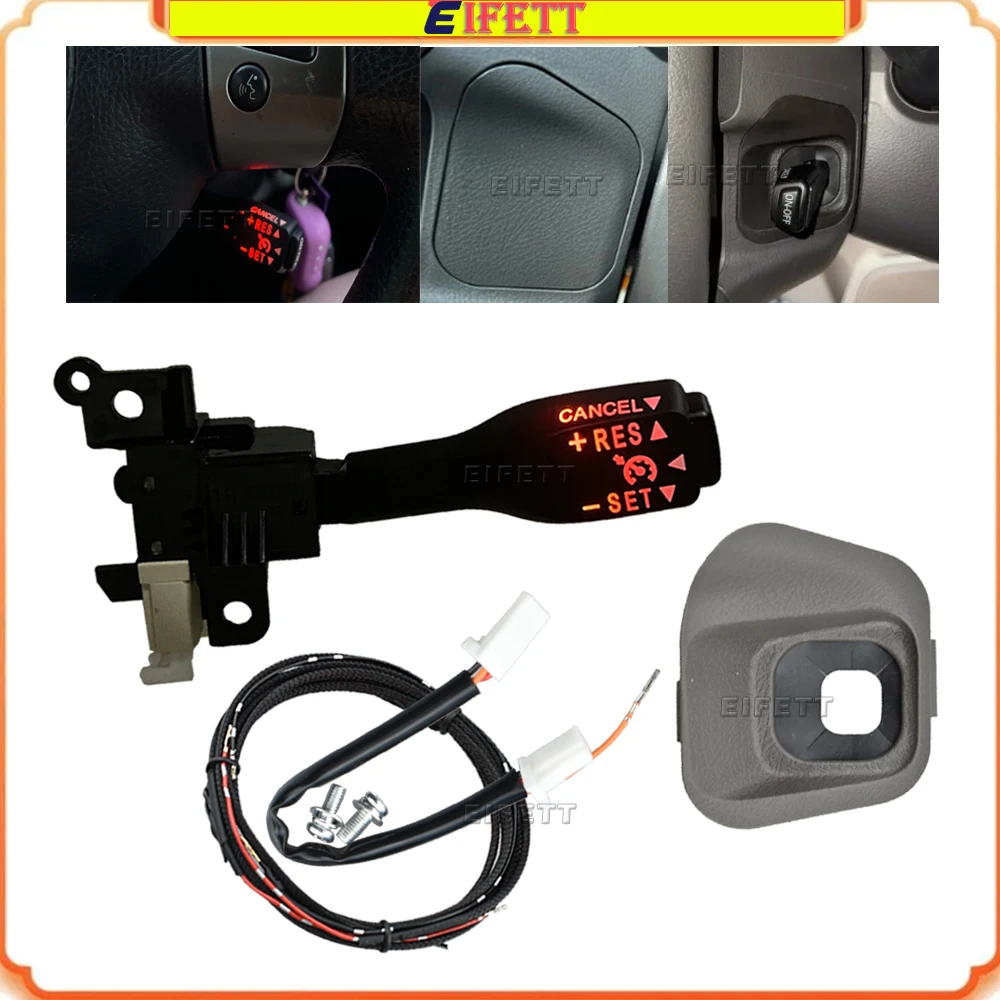 

Пылезащитный чехол 45186-60050 для переключателя круиз-контроля с подсветкой 84632-34011 84632-34017 для Toyota Land Cruiser LC200 LC76 2007-2017