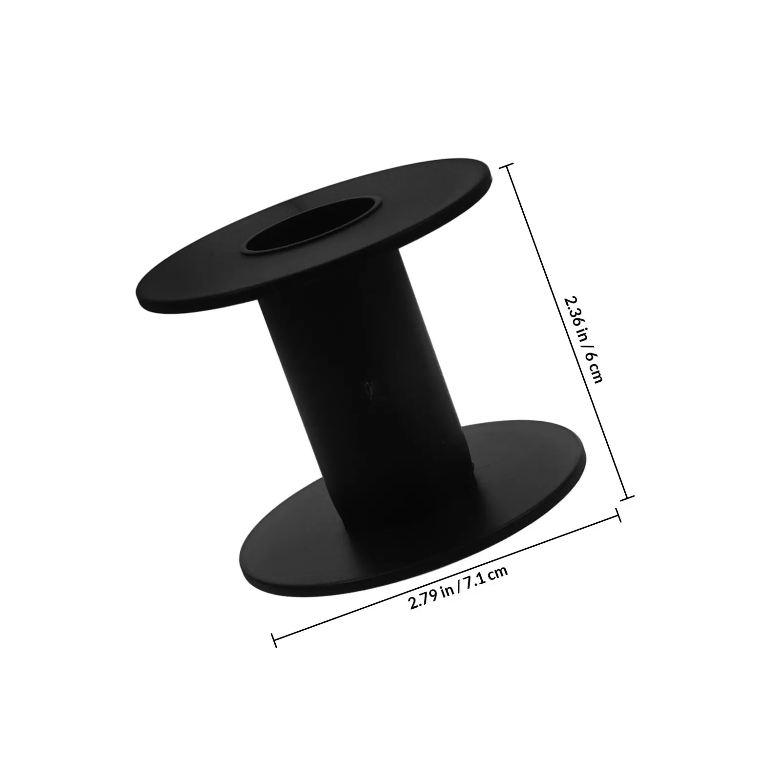 Picture 3: Plastic Spool 4pc Set Replaceable Wire Bobbin Small Spool Part for Cable Storage Supply Solutions