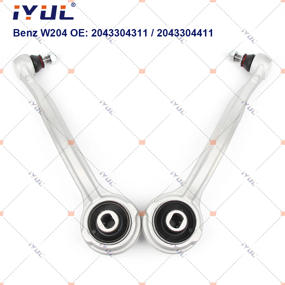 

A Pair Front Control Arm Curve For Benz C-Class W204 W203 CL203 S203 S204 CLK C209 A209 SLK R171 A2043304311 A2043304411