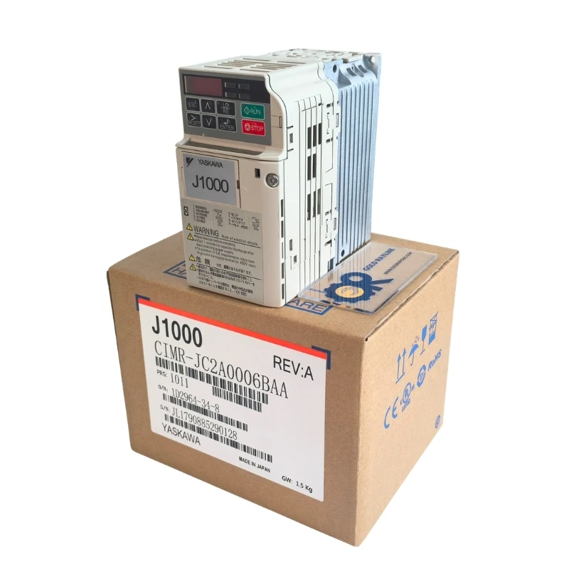 

Новый в упаковке инвертор Yaskawa CIMR-JC2A0006BAA. В наличии. Быстрая доставка.