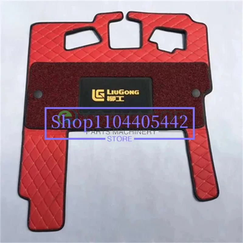 For Liugong Cabin Foot Pad Floor Mats LG920E 9075 913E 915E 922E 926E Cabin Carpet Excavator Floor Mats