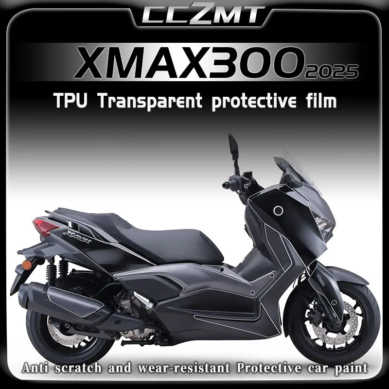 

For Yamaha XMAX300 XMAX 300 X-MAX300 Xmax 300 xmax300 2025 Invisible car cover film transparent sticker modification accessories