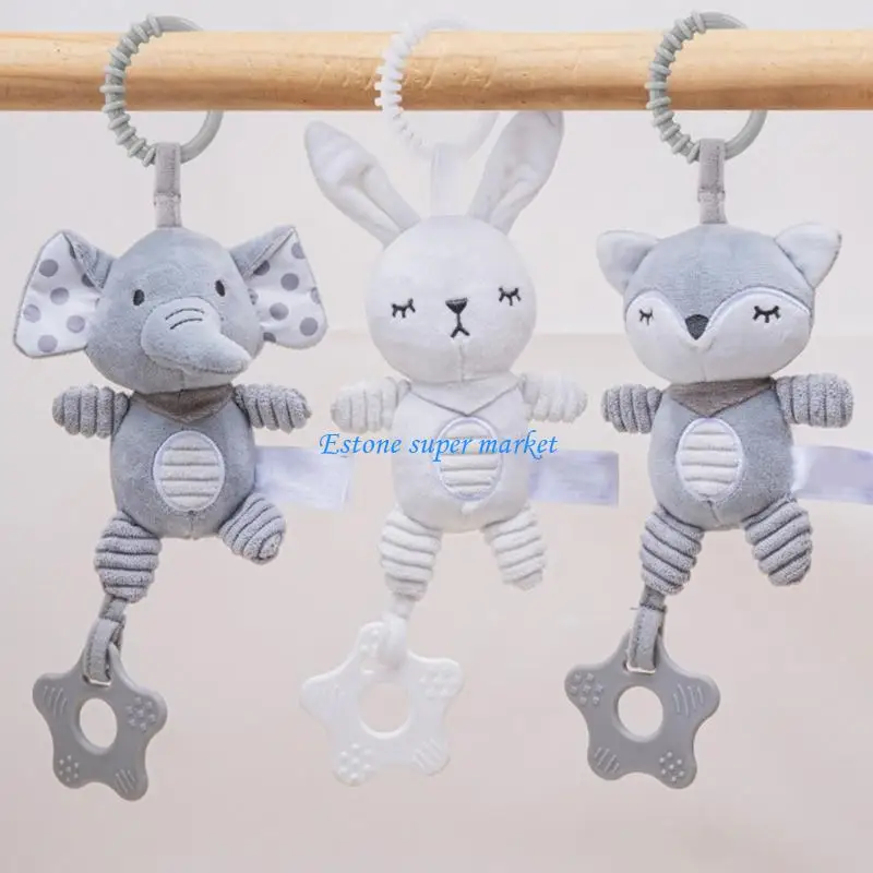 090B bebé Mejora inteligencia Toy caricatura Elefante en forma elefante colgante juguete