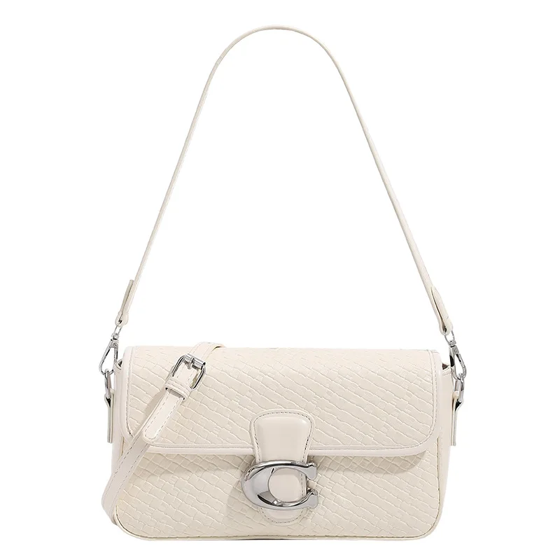 

2025 French Saddle Bag for Women - Chic Spacious Crossbody Purse, Versatile Underarm Shoulder Bag, Stylish Leather Hobo Tote