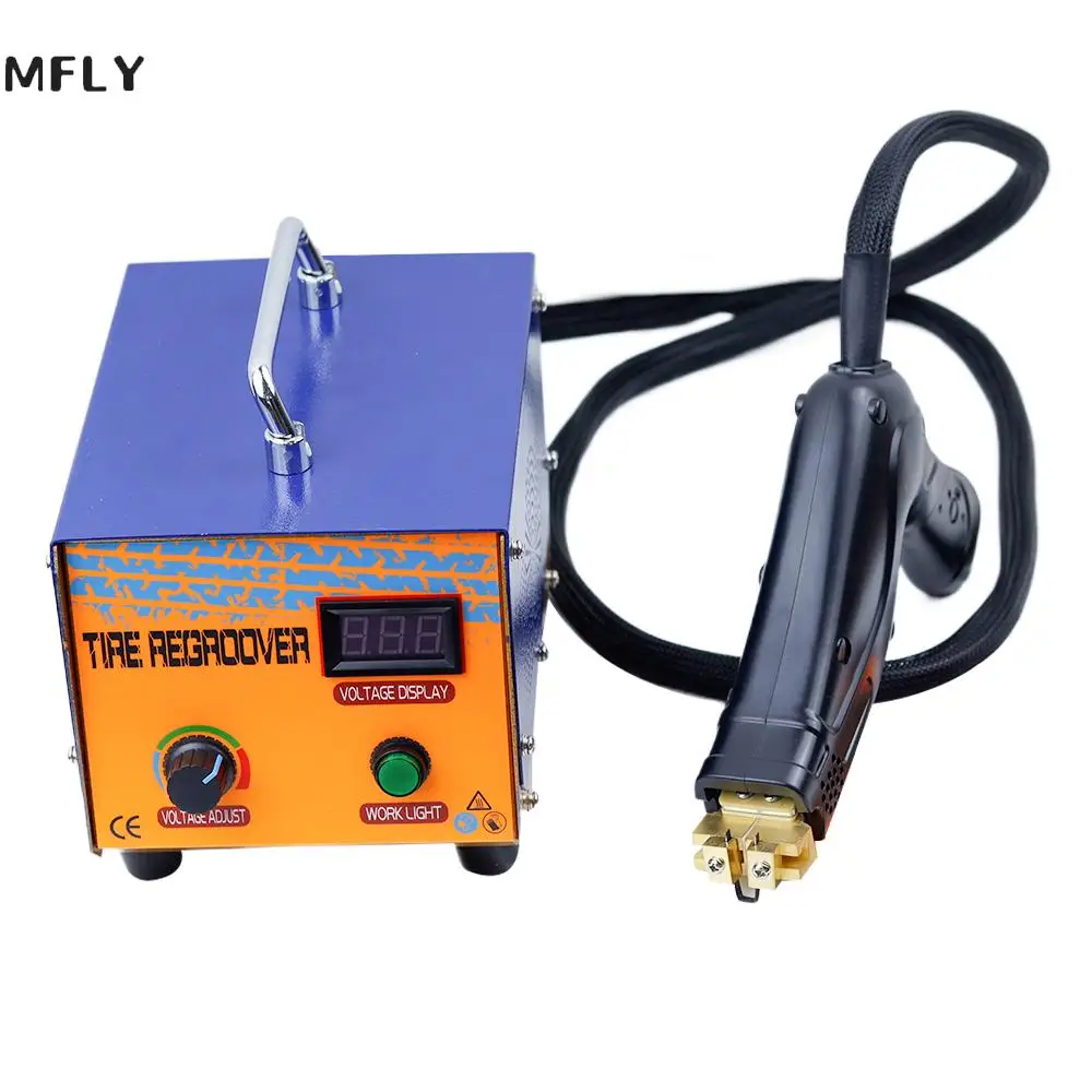 2023 1000W Digital Tire Regroover Tire Rubber Engraving Truck Car Rubber Tyres Grooving Electric Rubber Cutting power Machine