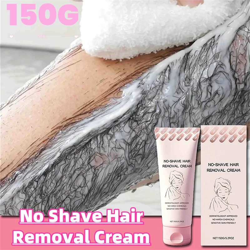 

No Shave Hair Removal Cream For Women Facial Depilatory Cream Bikini Intimate Area Permanent Hair Remover Health Beauty Products