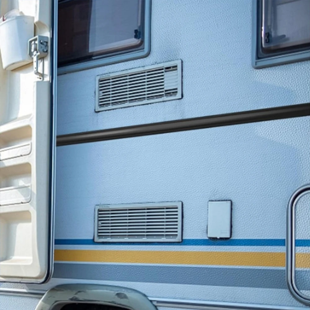 RV Decorative Strip Guide Corner Molding Trailer Accessories Camper Van Accessory Pvc Trim Exterior Screw Cover Insert