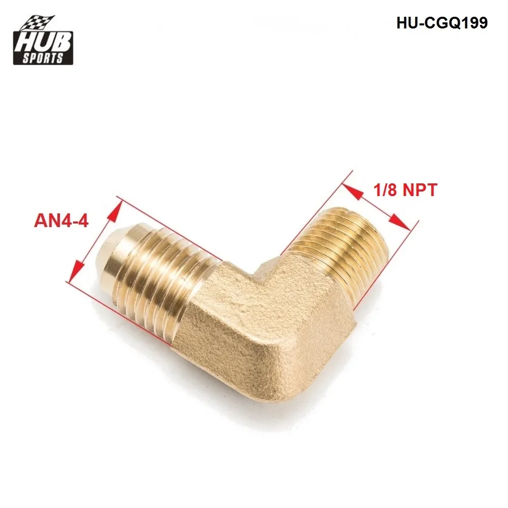 Brass Barb Fitting Male Elbow 90 Degree 1/8