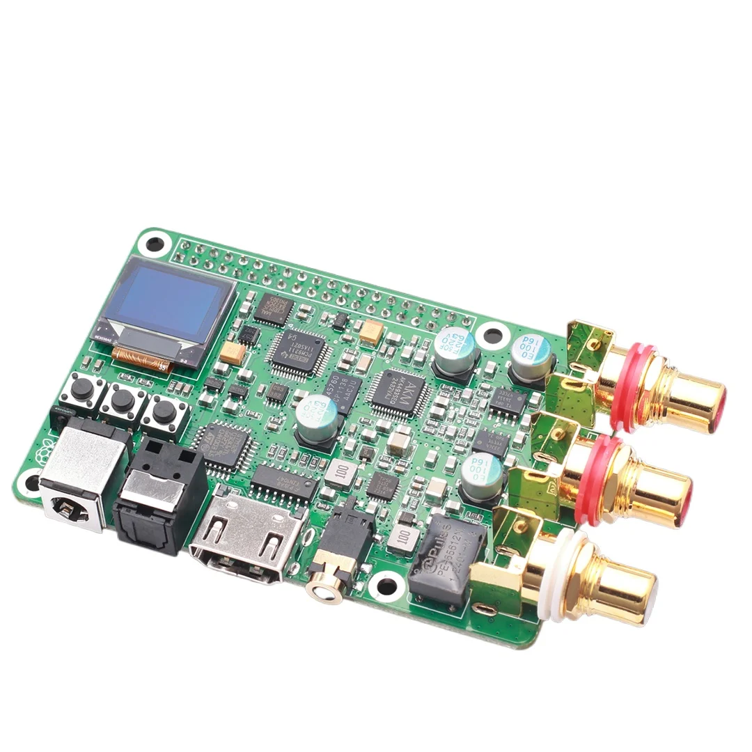 HIFI AK4493 DAC Audio Decoder Board Coaxial Fiber I2S Output for