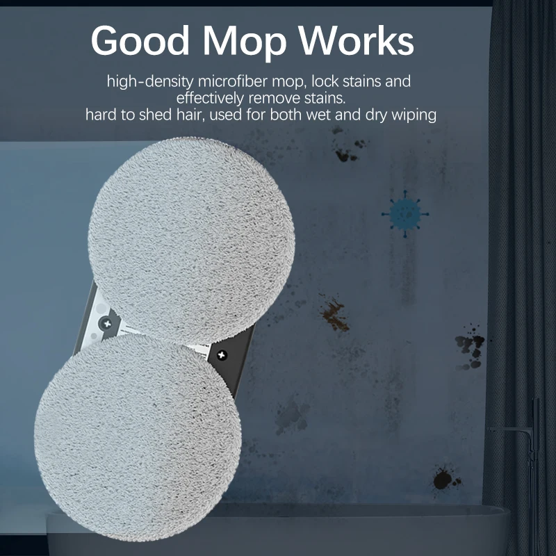 Intelligent Window Cleaning Robot Automatic Smart Glass Cleaner Robot Vacuum Window Cleaner Tools for Interior/Exterior Window