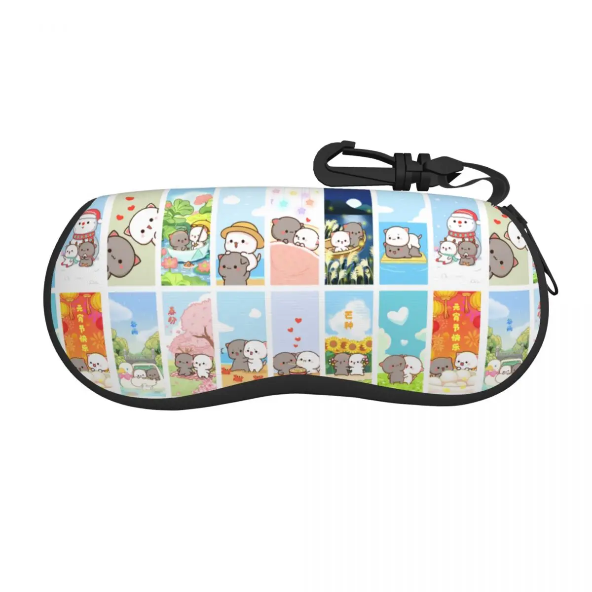 Custom Peach And Goma Collection Shell Eyeglasses Protector Cases Fashion Sunglass Case Glasses Pouch