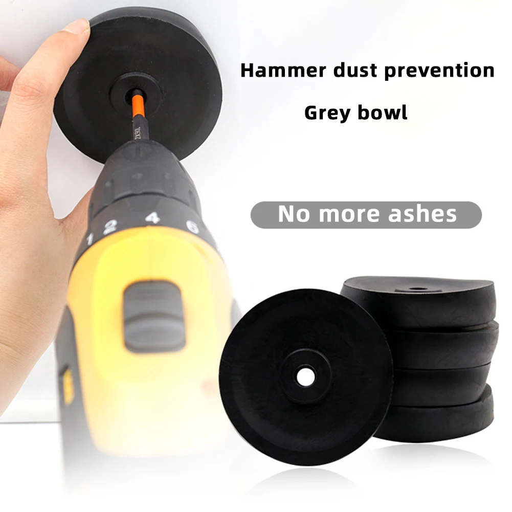 

Electric Drill Rubber Dust Collected Cover Electric Drill Dust Collecting Sleeve For DIY Drilling пылесборник для перфоратора