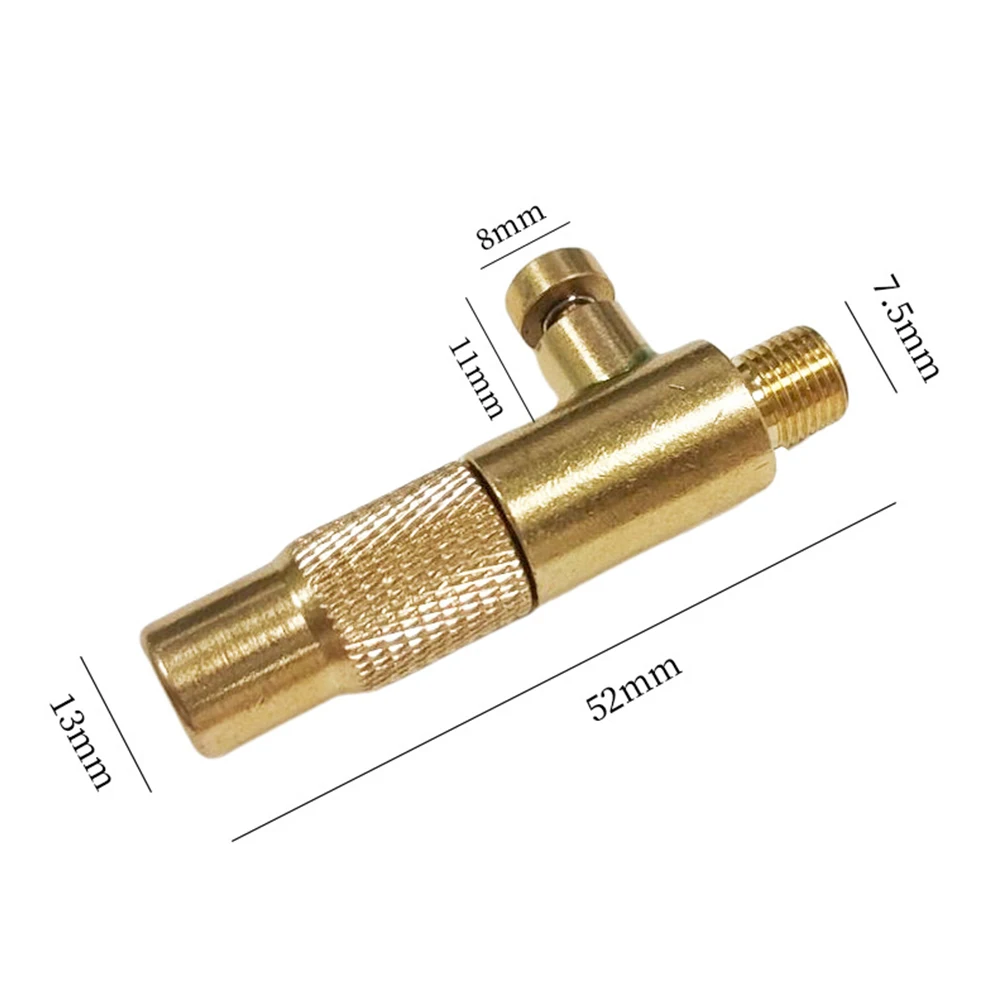 1pc Car Truck Tyre Tire Inflator Valve Connector Adapter 5-6mm Auto Air Pump Chuck Clip Repair Tools Pure Copper Gas Nozzle