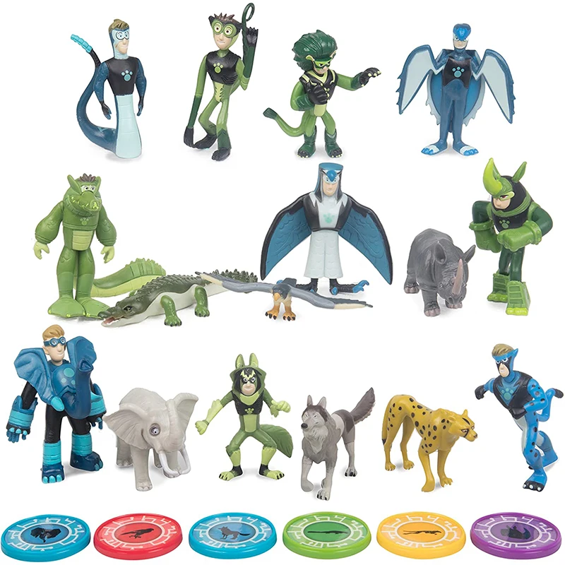 Originele Wilde Kratts Sets Braquedo Anime Actiefiguur Dieren Speelgoed Schepsel Power Suit Collecties Modellen Kinderen Speelgoed Geschenken