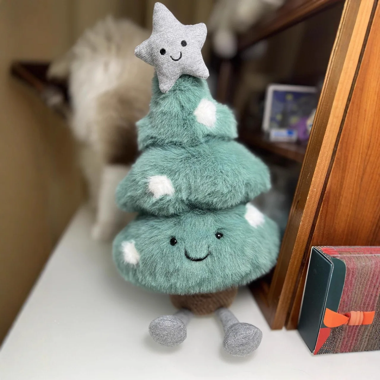 2025 Jc عيد الميلاد جديد الشتاء ندفة الثلج ألعاب من نسيج مخملي دمية دمية مهدئا دمية فتاة غرفة الديكور أفخم دمية طفل هدية الكريسماس