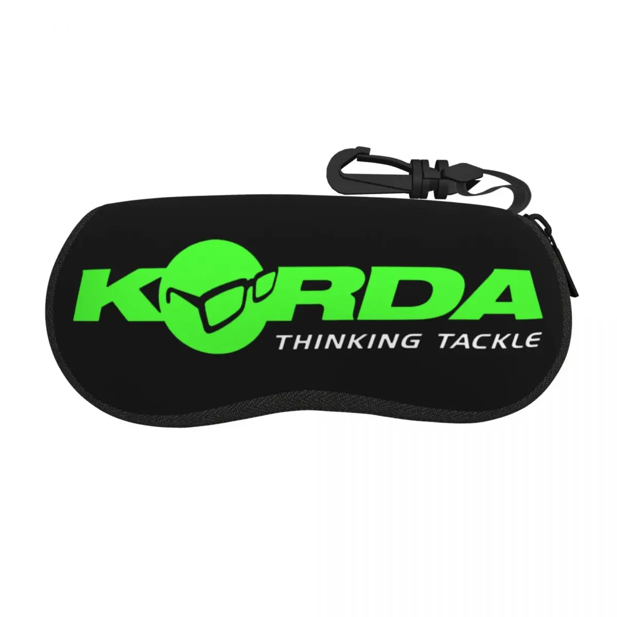 Custom Korda Fishing Logo Shell Glasses Case Unisex Cool Fish Carp Fisherman Gift Eyeglasses Case Sunglasses Protector Box