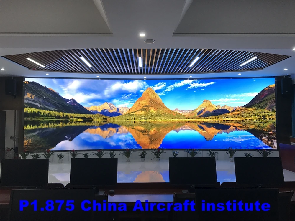 High Definition Televisions P1.875 Full Color Indoor Led Display Screen Manufacturer